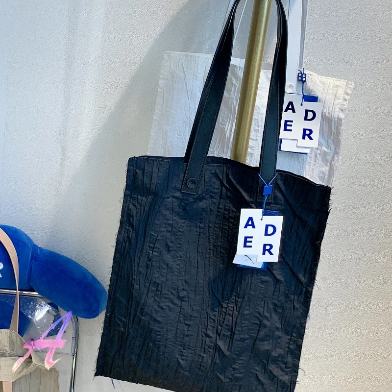 

Ader Error Bags High Quality Wrinkled Textured Leather Shoulder Bag for Men Women