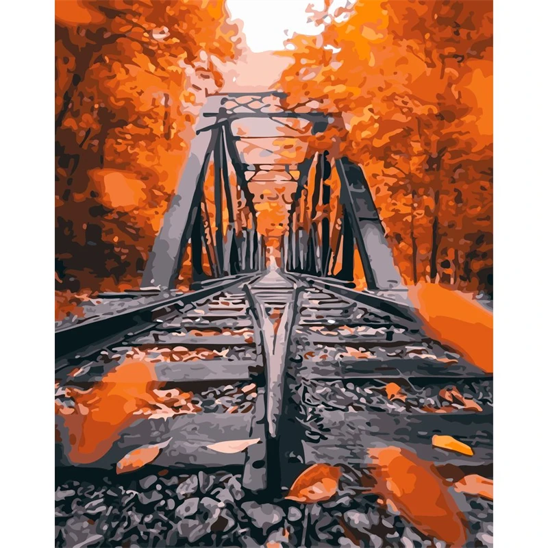 

No.652 Painting By Numbers DIY Oil Coloring Paint By Numbers Set Gift Drawing By Numbers Canvas Decor New Arrivals