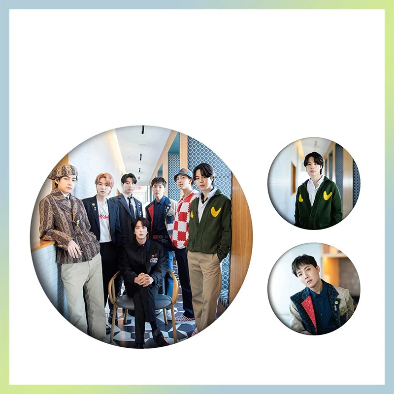 

1 шт. Kpop, оптовая продажа, брошь Bangtan Boys, булавка, значки, новая отправка, брошь, Значки для одежды, рюкзака, украшение, поклонники, подарки