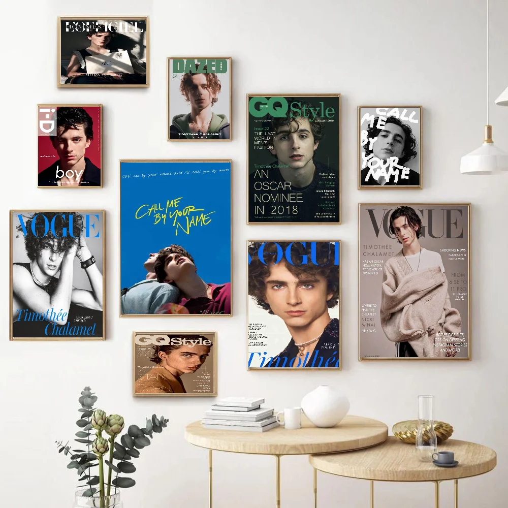 Художественный постер T-Timothée C-Chalamet