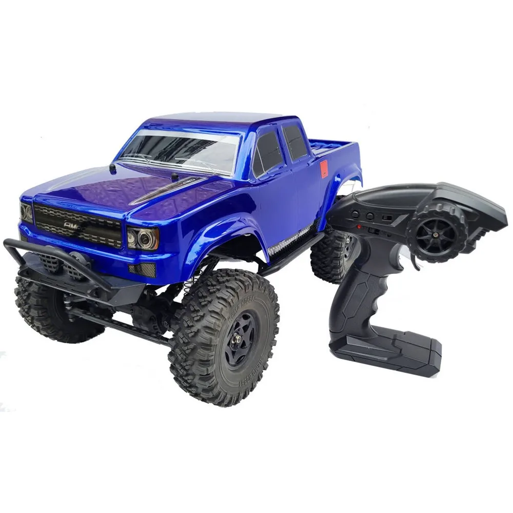 Ремо хобби 10275 RTR 1/10 2,4G 4WD Радиоуправляемая машина Rock Crawler внедорожный грузовик масляные заполненные удары модели автомобилей игрушки для вз...
