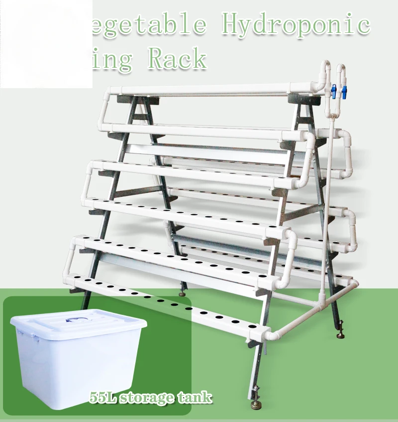 168-отверстий многораспанные теплицы вертикальные гидропонные системы NFT для