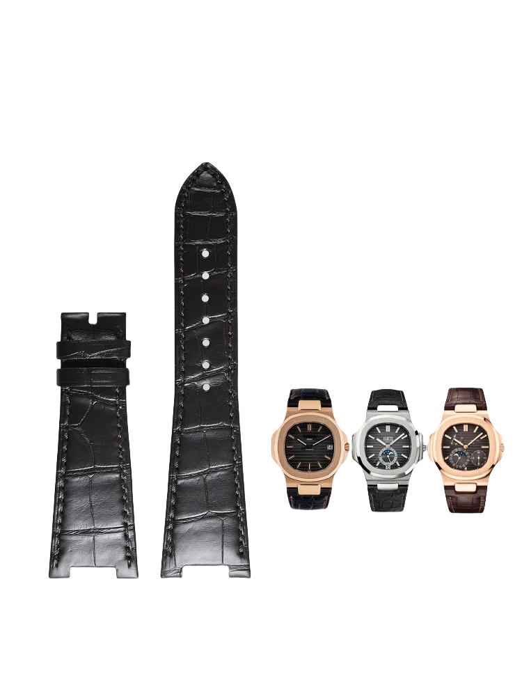 Фото ДЛЯ PATEK PHILIPPE NAUTILUS 5711/5712/5726/5980 РЕМЕНЬ ДЛЯ АЛЛИГАТОРА №2