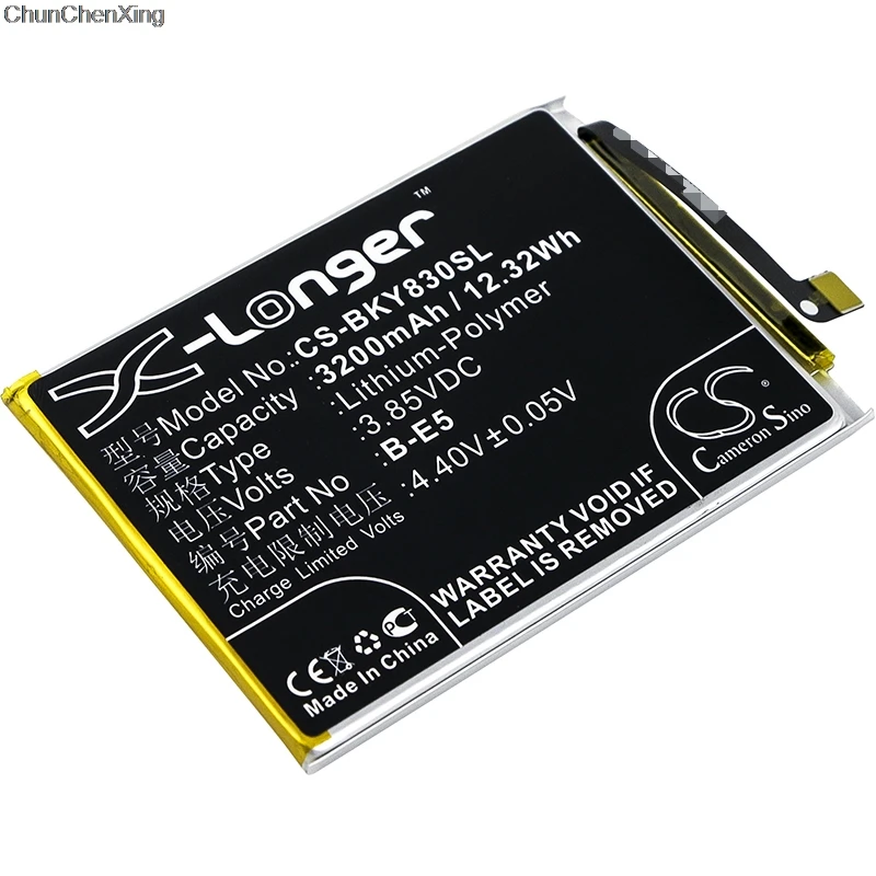 Аккумулятор Cameron Sino 3200 мАч B-E5 для BBK/VIVO Y83 Y83A