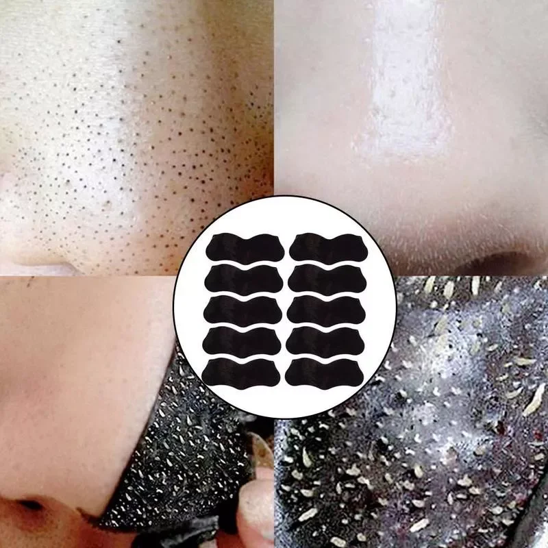 

Nose Blackhead Remover Sticker 20pc Acne Treatment Mask Nose Sticker From Black Dots Cleaner Nose Pore Deep Cleaning Skin Care