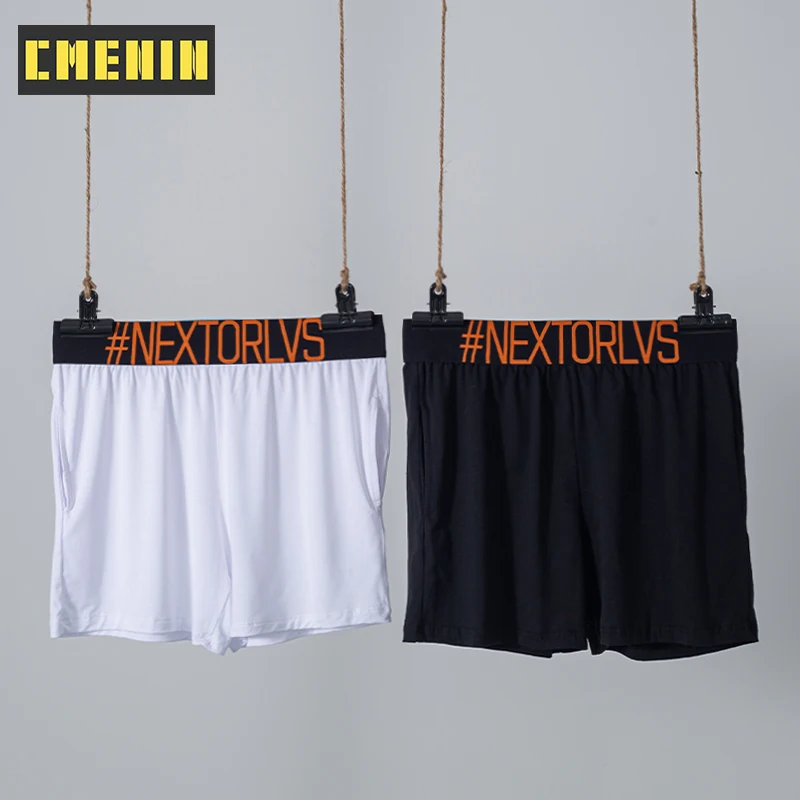 

2Pcs New Cotton Gay Sexy Men Underpants Boxers Shorts Quick Dry Cueca Man Underwear Boxer Men's Panties Homme