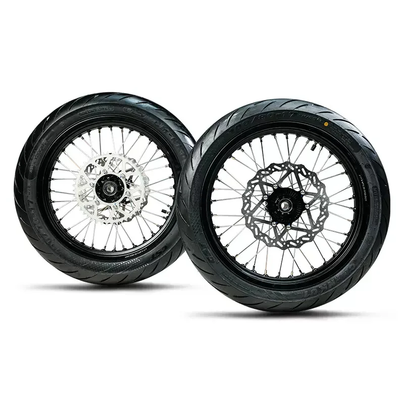 Комплект колесной пары SURRON Ultra bee17 дюймов bee Supermoto 17 передняя часть 100/80-17/задняя