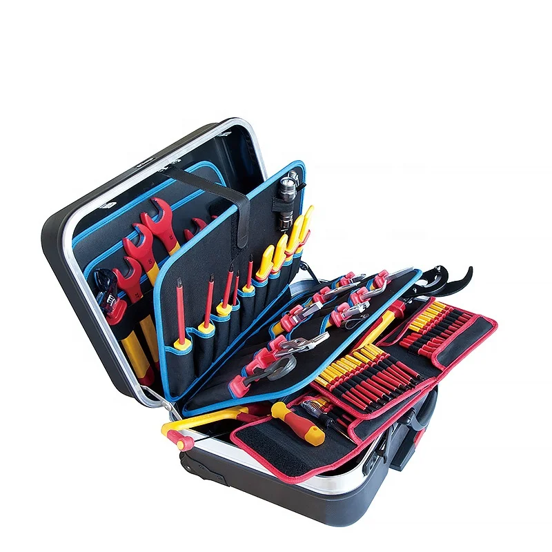 

116 Piece Master Electrical Insulated Tool Set in Trolley Case