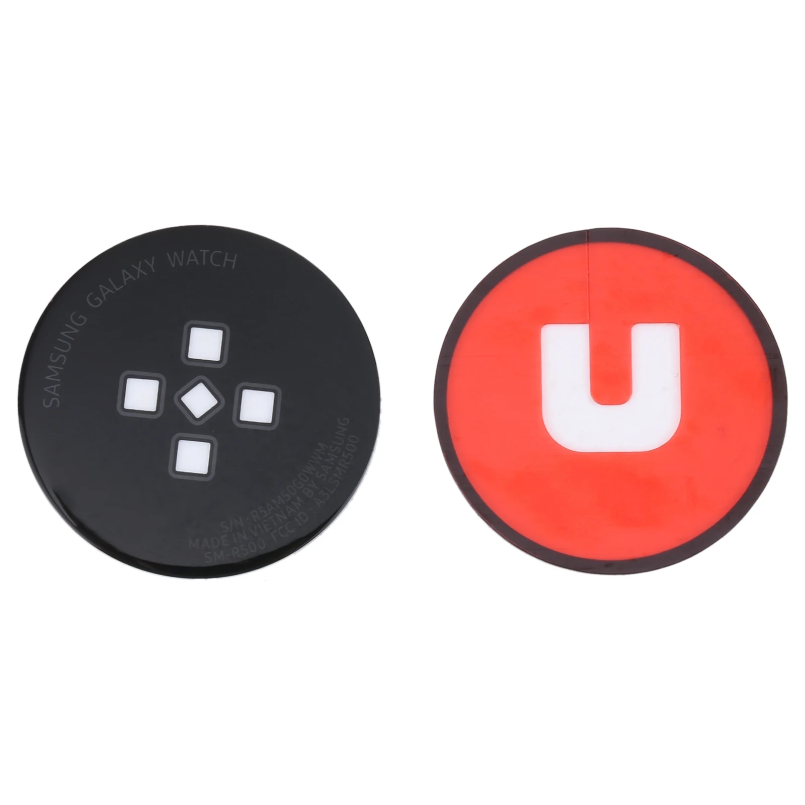 Cover Posteriore In Vetro Per Samsung Galaxy Watch Active Sm-R500 Watch Cover Posteriore Riparazione Parte Di Ricambio