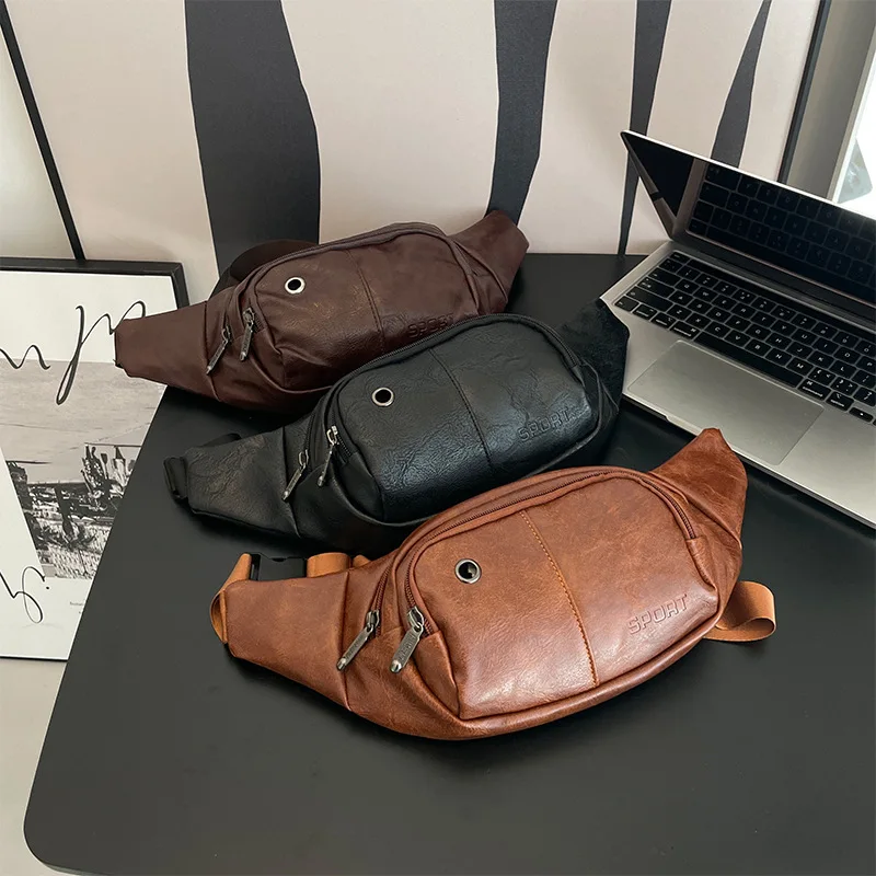 

Мужской поясной кошелек, сумка на ремне, сумка через плечо для мужчин 2023, Мужская нагрудная сумка, большая поясная сумка для телефона