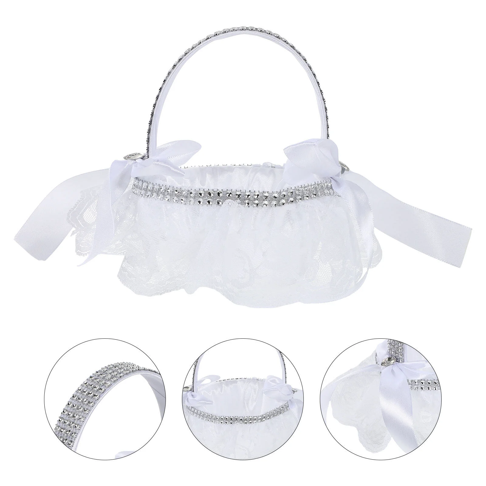 

Flower Makeup Containers Sprinkler Container Girl Holding Decorative Storage Wedding Supply