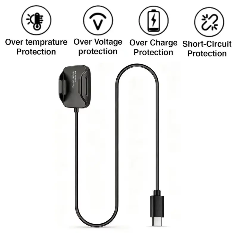 Зарядный кабель PHILE-USB-C для Whoop 5.0 и умных часов MG, портативный зарядный кабель, сменные аксессуары (art.: 3920db243aa50) - 3920db243aa50