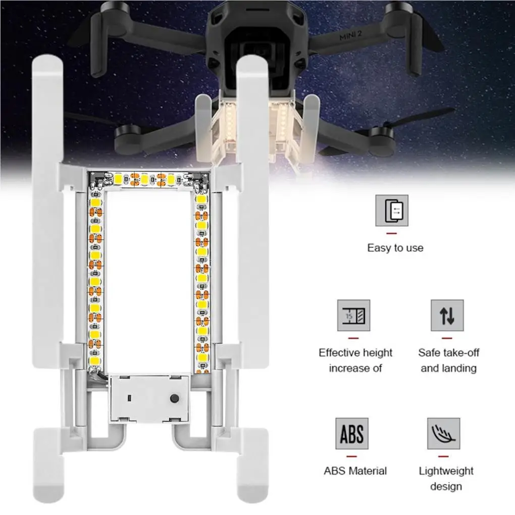 

UAV Landing Gear Protection Extender Guard Support Foldable Outdoor Expansion Protector Wedding Training Gears Kit