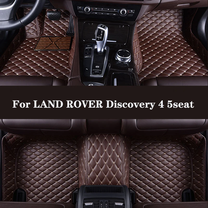 

HLFNTF Full surround custom car floor mat For LAND ROVER Discovery 4 5seat 2010-2016 car accessories Automotive interior