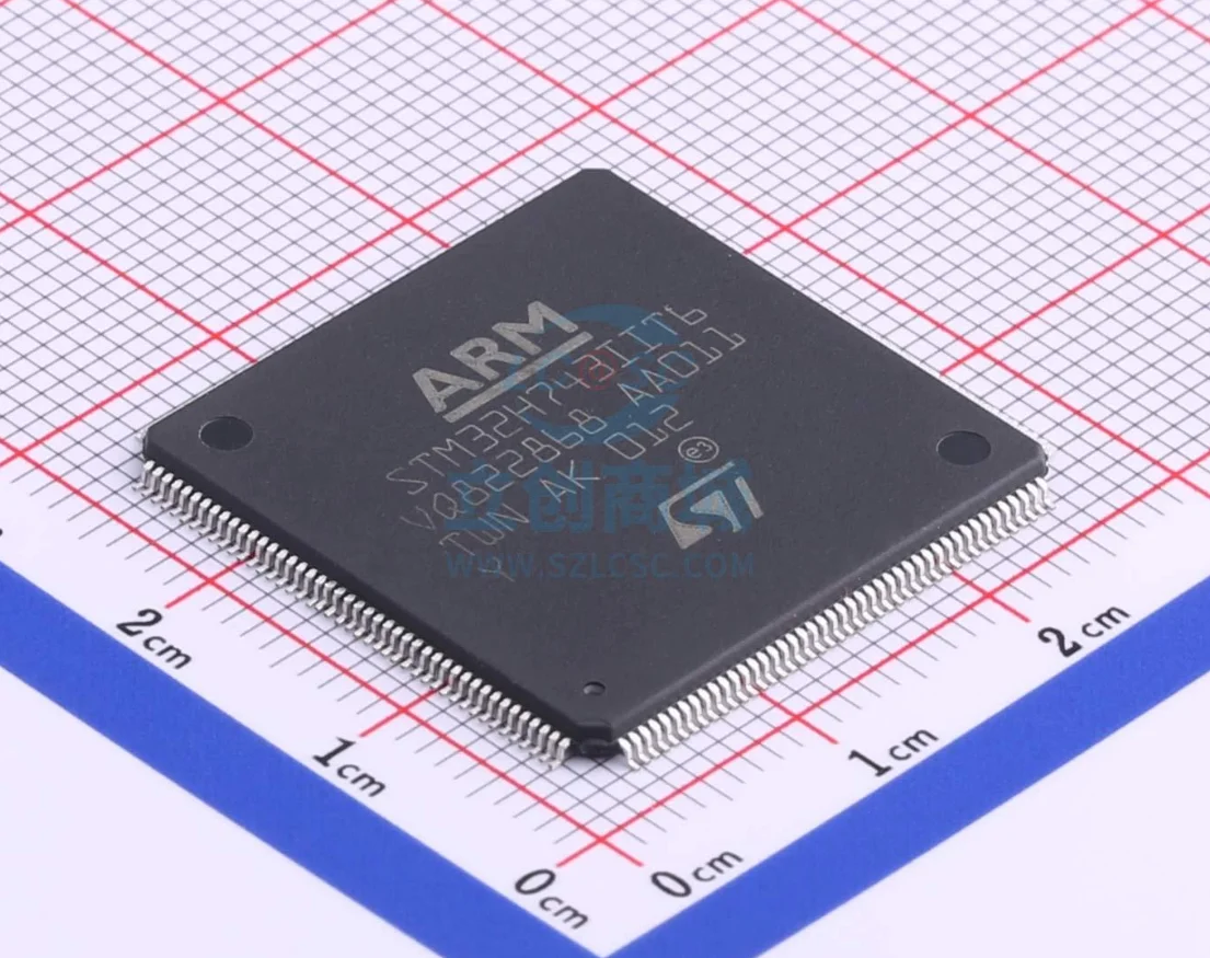 STM32H743IIT6 Package LQFP-176  ARM Cortex-M7 480MHz Flash: 2MB RAM: 1MB MCU (MCU/MPU/SOC)