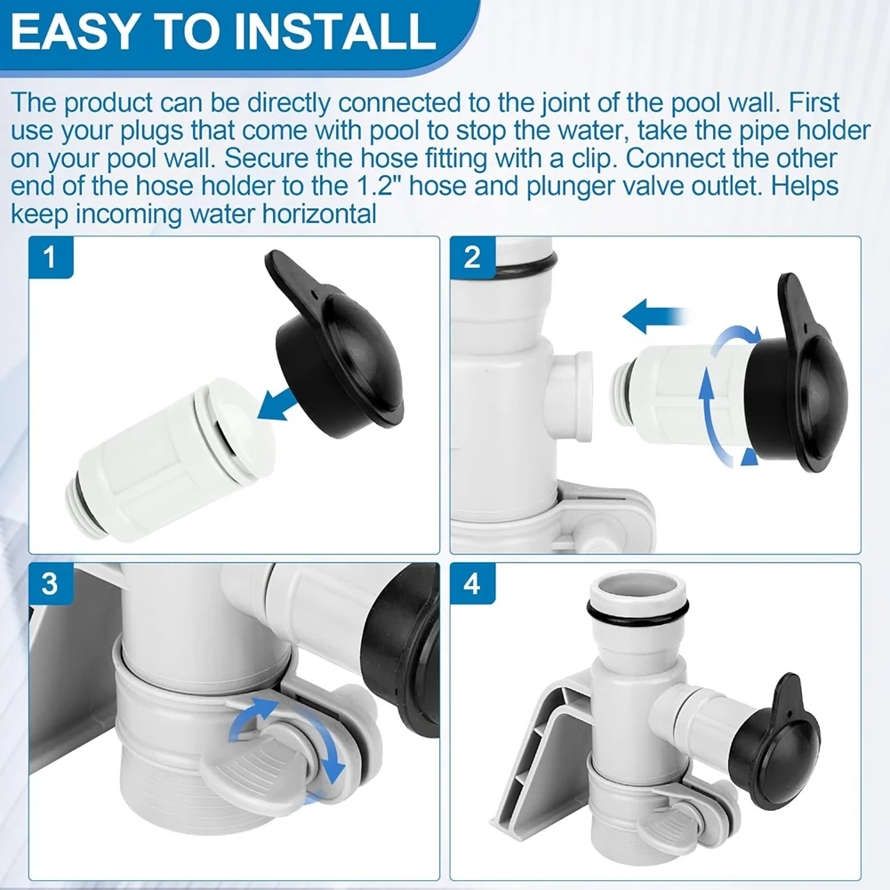 637R 12363 Держатель трубы и воздушный струйный клапан совместимый с C1000 Krystal Clear