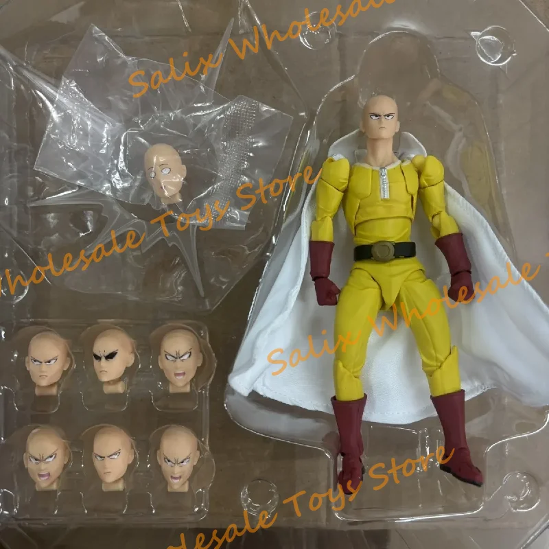 Фото В наличии One Punch Man Фигурки Kaiyodo Revoltech Amazing Yamaguchi Ko Модель Аниме Коллекция Фигурки Подарки Игрушки №2