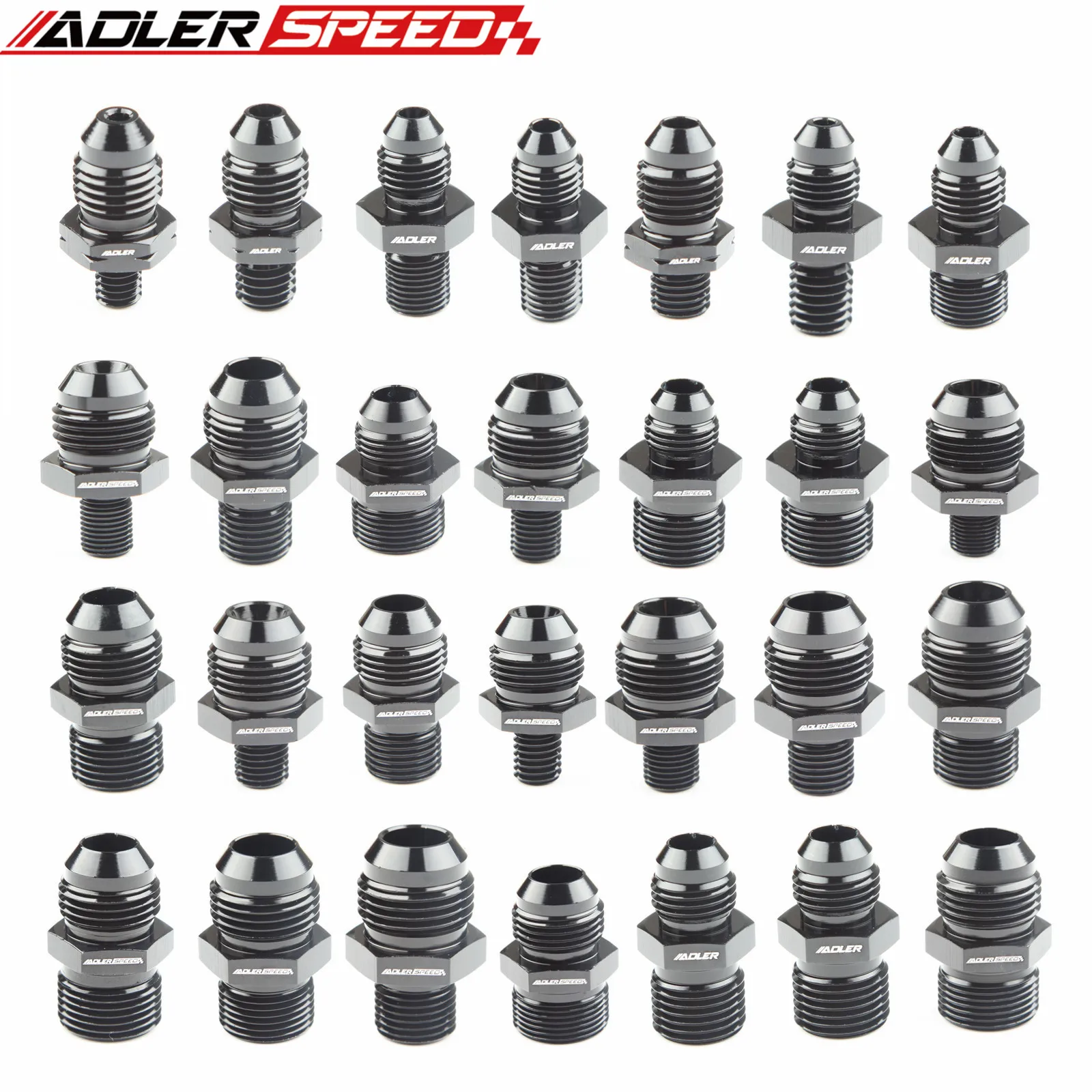 

Алюминиевый прямой адаптер ADLERSPEED для масляного радиатора AN4 AN6 AN8 AN10 до M16*1,5, AN10 до M18*1,5, AN8 AN10 до M12*1,25