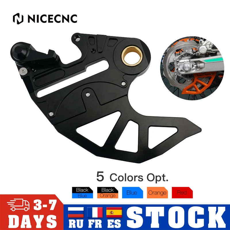 

NICECNC Rear Brake Disc Guard Protector For Husaberg 250-570 TE FE 2009-2014 For Husqvarna 125 250 300 350 450 TC FC 2019-2023