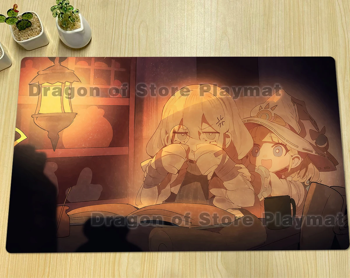 YuGiOh Astellar of The White Forest Playmat TCG Mat CCG Elzette Pad Коврик для торговых карточных игр мыши