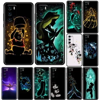 phone case for huawei p10 p20 p30 p40 p50 p50e p smart 2021 pro lite 5g plus silicone case cover princess elsa ariel