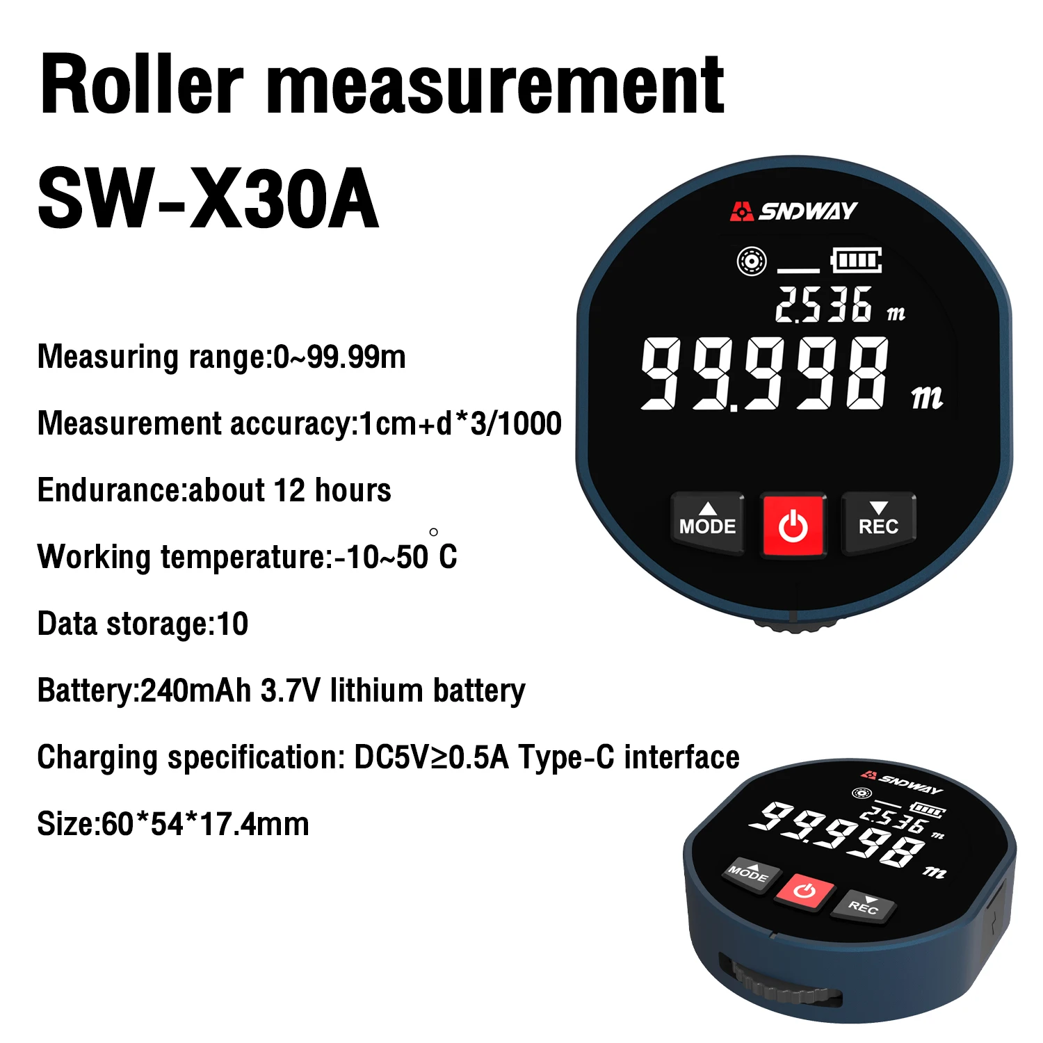 

Лазерный дальномер SW - X30A