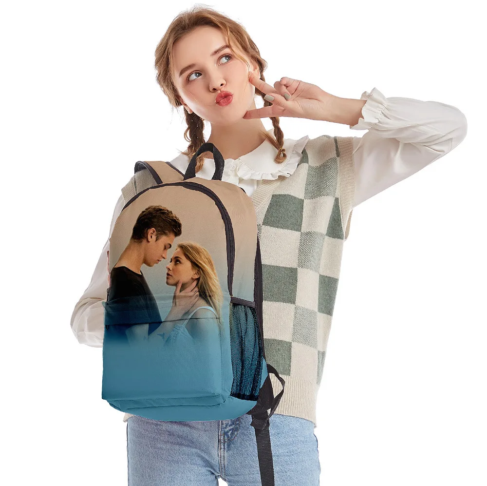 

Kawaii After We Collided 3D Printed Student School Bags Youthful Notebook Backpacks Oxford Waterproof Boys/Girls Travel Bags