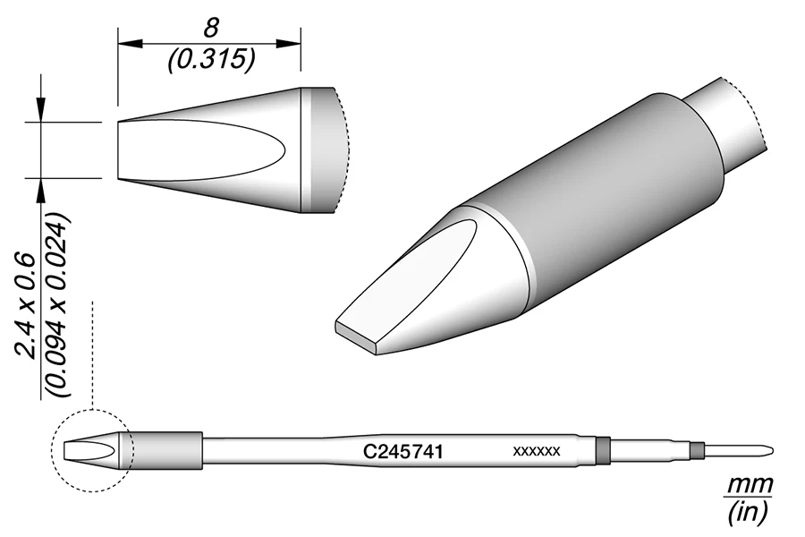 

Наконечники для паяльника JBC C245