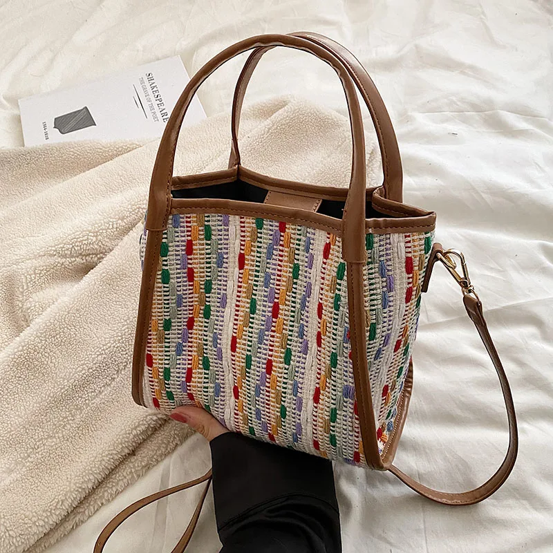 

Женская сумка большой емкости 2022 Новая модная современная модная универсальная сумка через плечо популярная ручная сумка