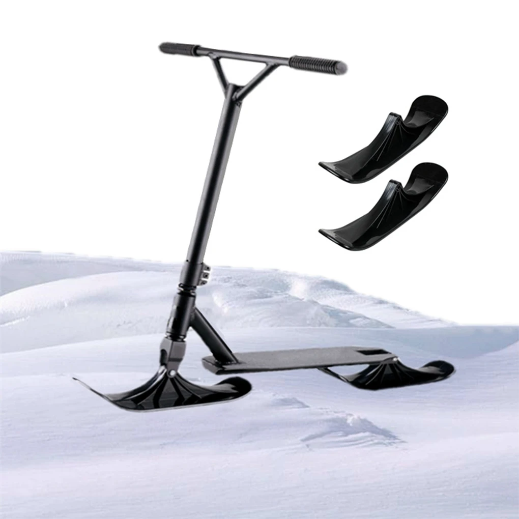 

2 Pieces Children Snow Scooter Winter Cold-proof Removable Detachable Skateboard Outdoor Sports Part Components