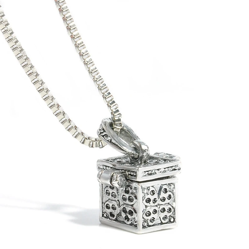 

Подарок на день Святого Валентина, молитвенная коробка с кулоном в виде праха, кулон с изображением пожеланий, истинных фото, медальон, ожер...