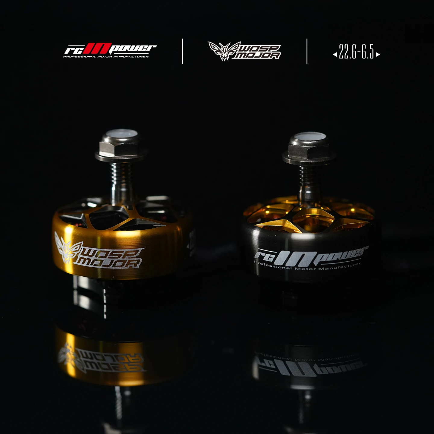 4 шт. RCINPOWER WASP 22,6-6,5 кв 5S 1860кв 2020кв 6S бесщеточный двигатель для FPV гоночных Фристайл 5 дюймов 4S 6S дронов