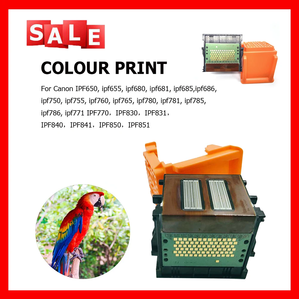 

New PF-04 Full Colors Print Head Replacement Printhead Printer Parts for Canon IPF650 IPF655 IPF680 IPF681 IPF685 IPF686 IPF750