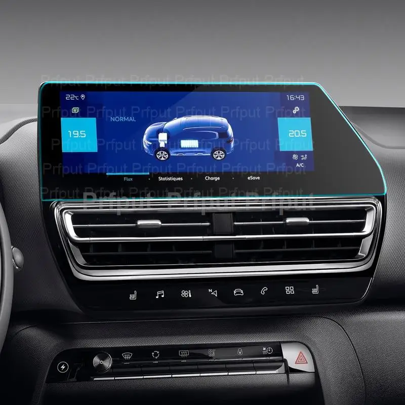 

Закаленное стекло для защиты экрана Citroen C5 Aircross 2022, 10 дюймов, автомобильная система GPS-навигации, защитная наклейка