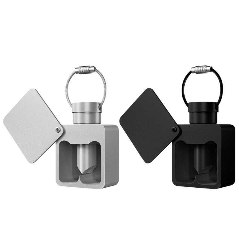 

2 In 1 Aluminum Alloy Medicine Crusher Cutter Tablets Splitters Boxes