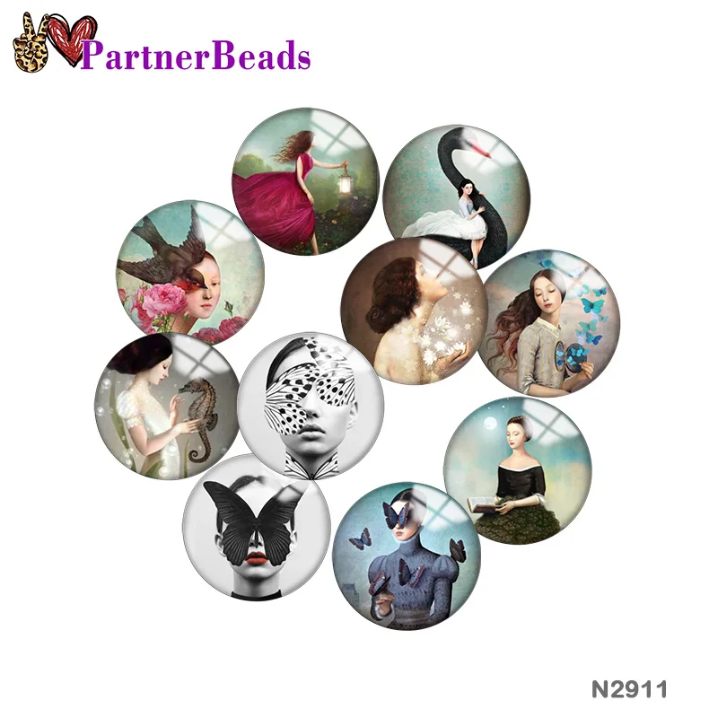 

Girls Image printing metal DIY snap button accessories Fit bag hat Clothes shoes N2911