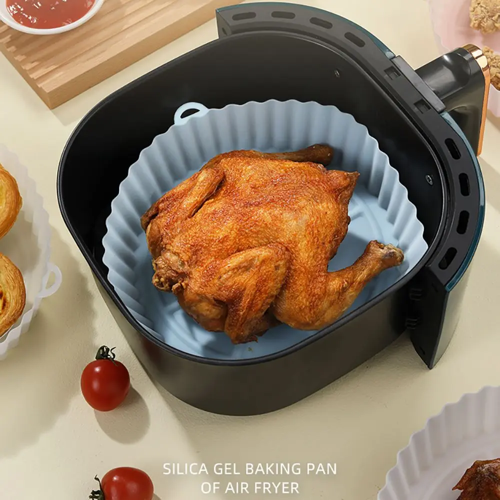 

New Cooking Replacement Accessories Reusable Silicone Pot Baking Basket For Air Fryer