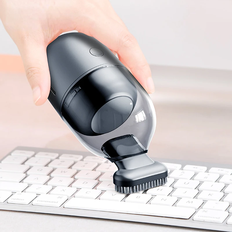 

C2 Mini Desktop Vacuum Cleaner Portable Desk Cleaning Tool For PC Laptop Keyboard School Classroom Office