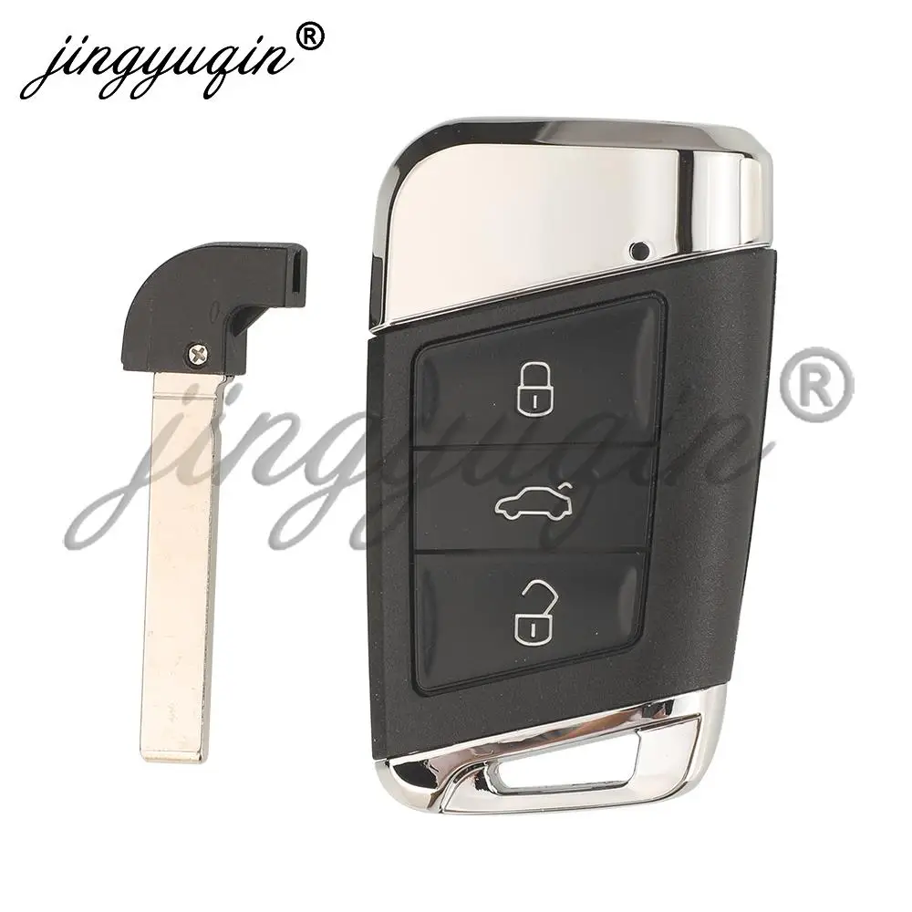 

Модифицированный удаленный автомобильный ключ, чехол без ключа для VW Golf 7 GTI MK7 GOLF7 Touran Sharan Passat Polo Skoda Oc...