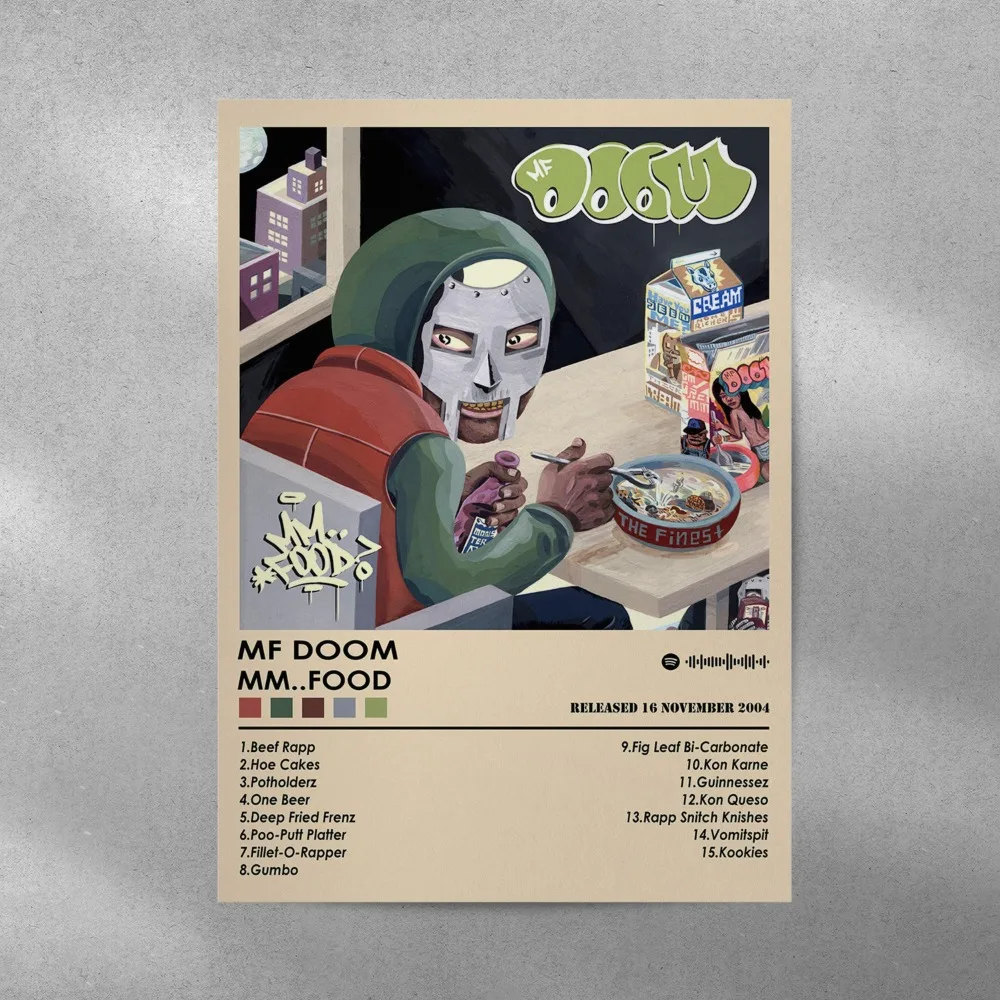 

Постер MF Doom Mm Food