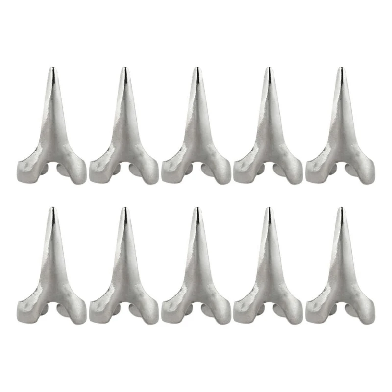 

10 шт., металлические разделительные кольца для волос