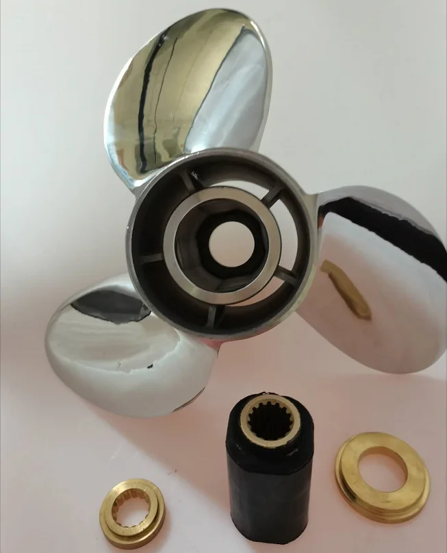 15 1/4X17 RH сменный Пропеллер из нержавеющей стали 3 лопасти подвесной пропеллер