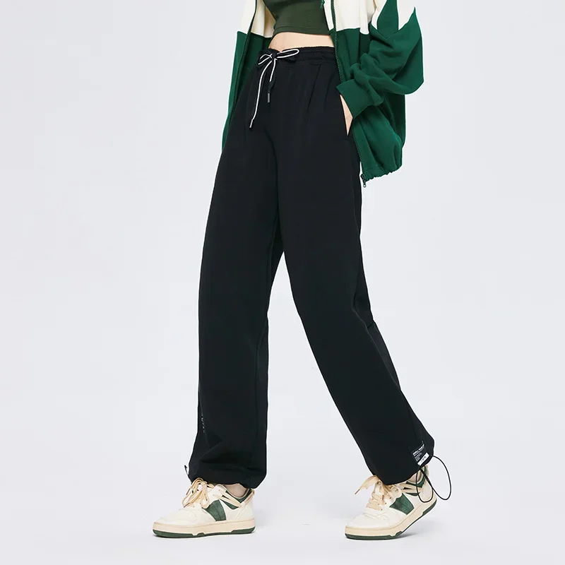 Брюки Semir Женские повседневные на шнуровке модные спортивные штаны с алфавитом