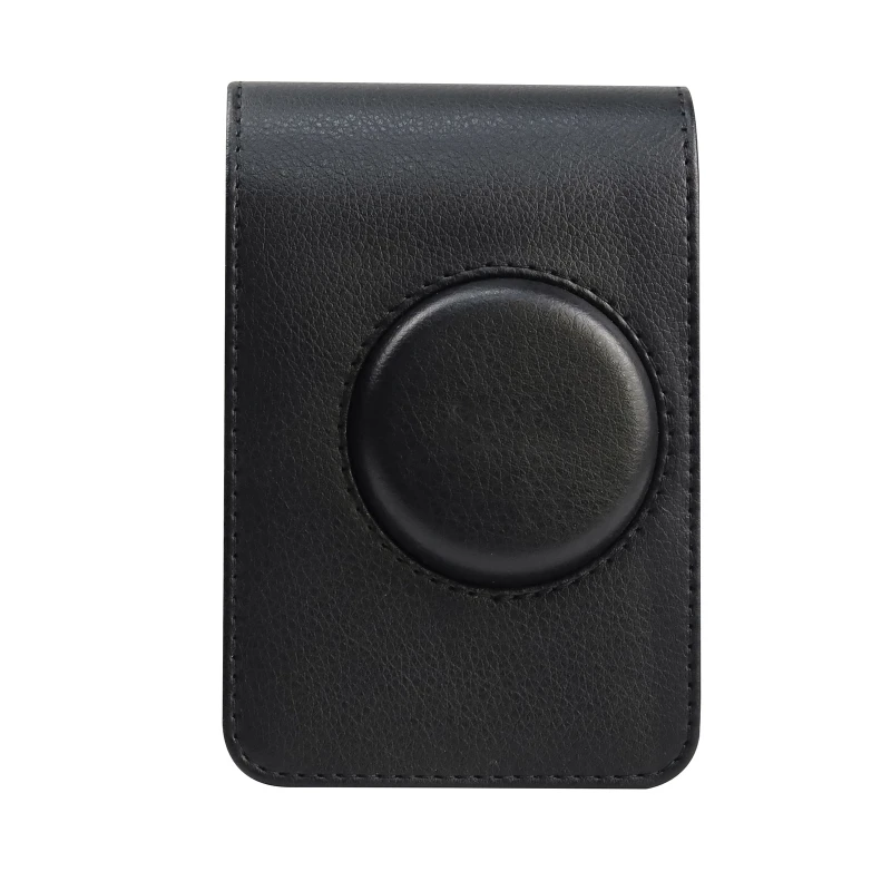 

PU Leather Storage Bag Retro Camera Case Pouch Portable Organizer with Detachable Shoulder Belt Strap for Fuji Instax-Mini EVO