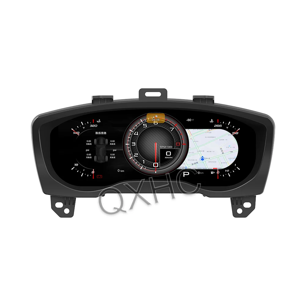 Фото ЖК-цифровой дисплей, панель приборной панели для Ford Mondeo Fusion 2013-2021, приборная панель, петух, спидометр, головное устройство GPS №2