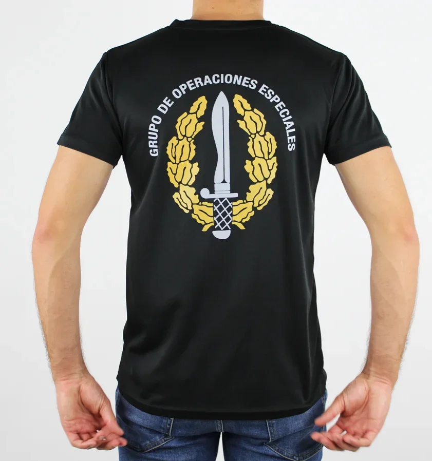 

G.O.E Grupo De Operaciones Especiales Men T-Shirt Short Sleeve Casual 100% Cotton O-Neck Summer Tees