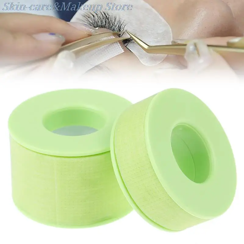 

Накладки для наращивания ресниц, дышащие Нетканые Зеленые патчи для наращивания накладных ресниц, бумажные подушечки под глаза для макияжа