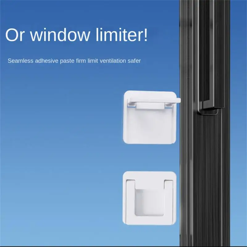 

Drawer Lock Abs Convenient Installation Stick Firmly Multifunctional Transparent Traceless Glue Childrens Products Safety Lock