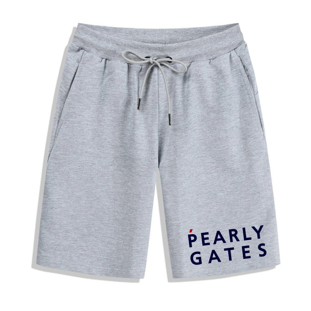 Summer Shorts Man Pearly Gates Loose Work Casual Short Brand Boardshorts Breathable Male Sports Gym Fashion Mens Shorts S-4XL