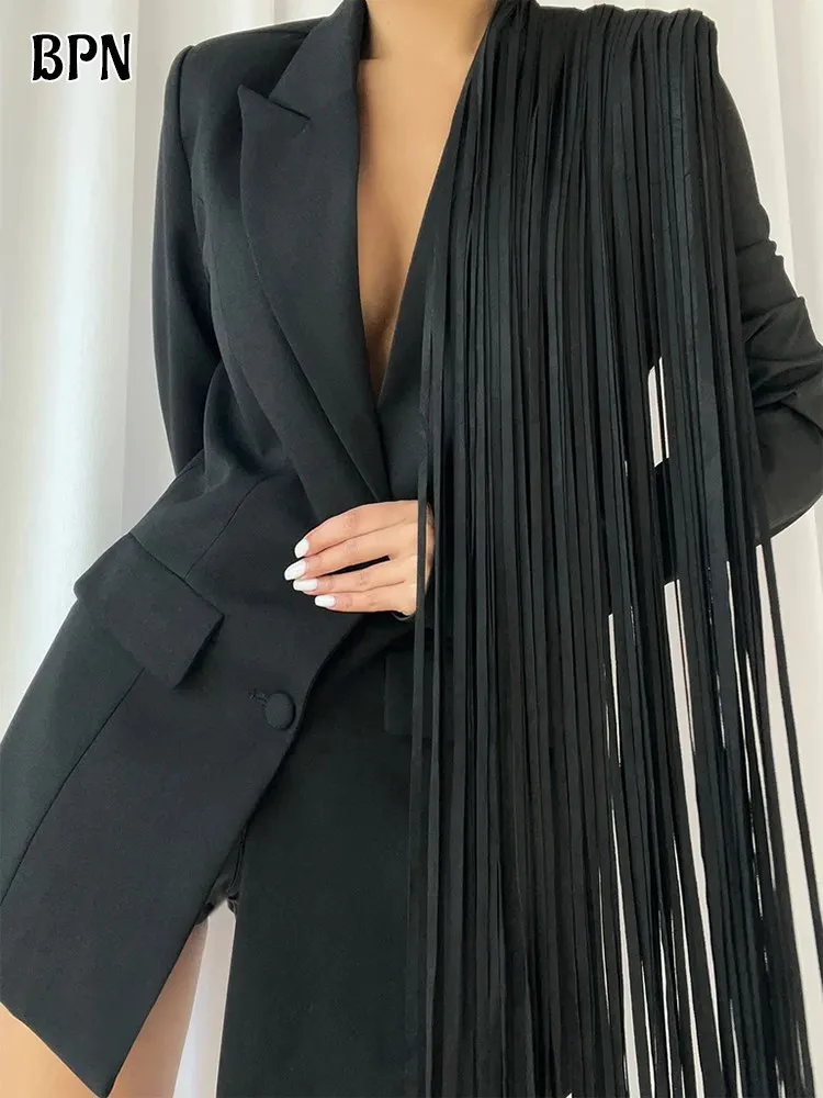 BPN модные Лоскутные блейзеры с